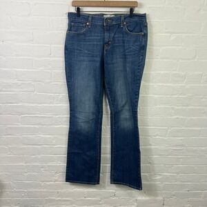 Levi's Women's Mid Rise Boot-Cut Denim Jeans Cotton Regular Fit Blue Size 12